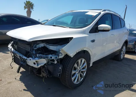 2017 Ford Escape Titanium from USA, damaged, VIN 1FMCU0JD8HUD20377
